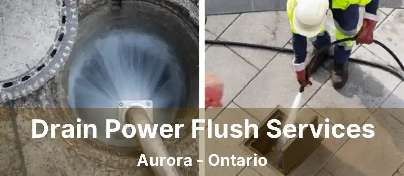  Drain Power Flush Services Aurora - Ontario