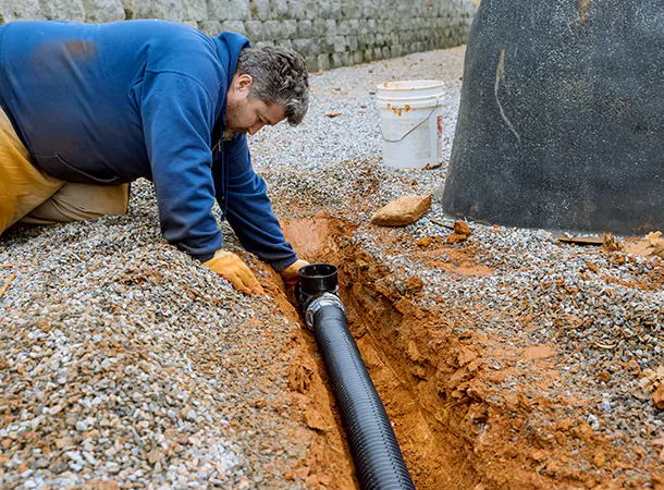 Sewer Pipe Burst Replacement in Aurora, Ontario