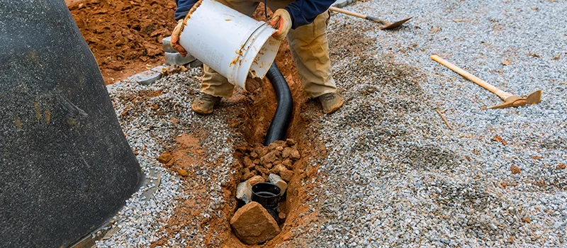 Trenchless Sink Drain Replacement in Aurora, Ontario