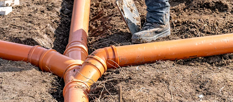 Trenchless Roof Drain Replacement in Aurora, Ontario